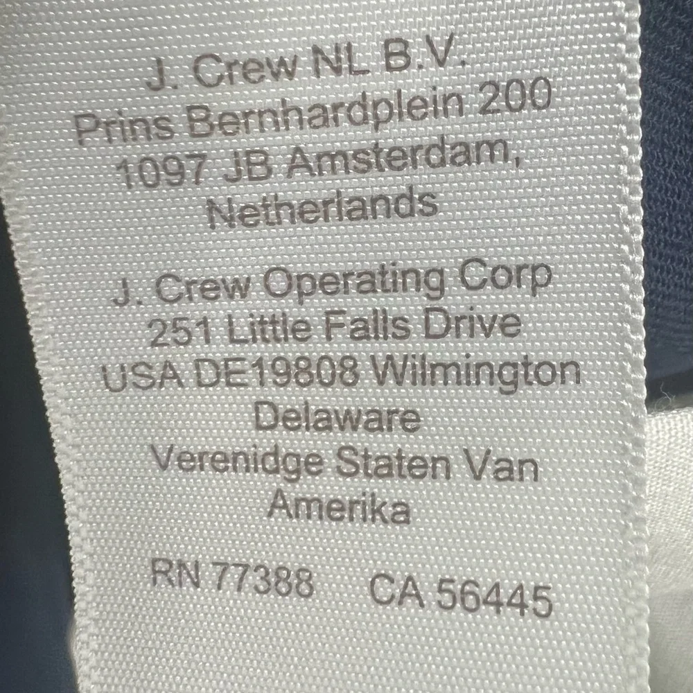 J. Crew Navy Blue Flat Front Shorts